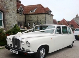 Daimler wedding car hire in Brighton